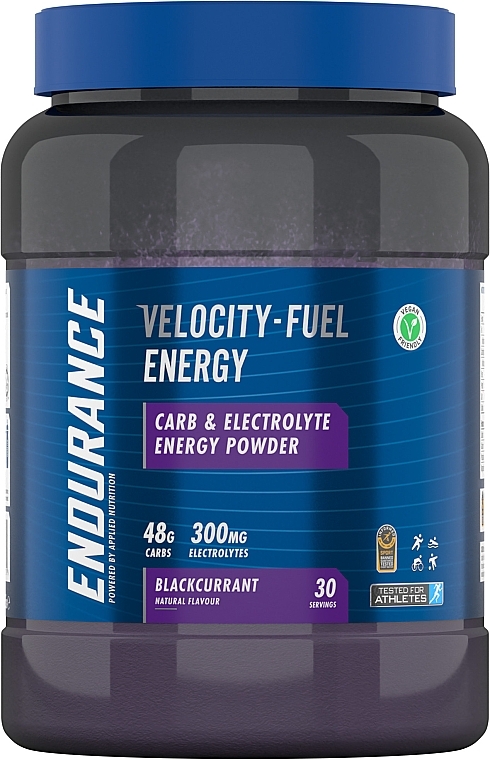 Энергетический порошок "Черная смородина" - Applied Nutrition Endurance Velocity-Fuel Energy Blackcurrant — фото N1