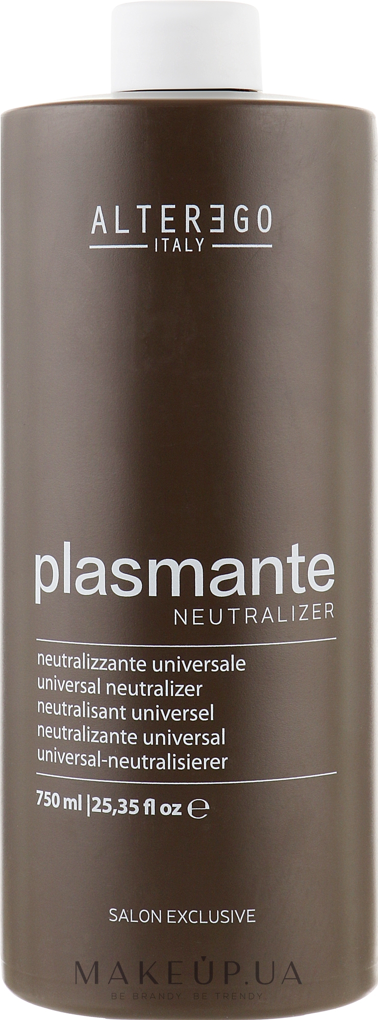 Универсальный нейтрализатор - Alter Ego Plasmante Universal Neutralizer — фото 750ml