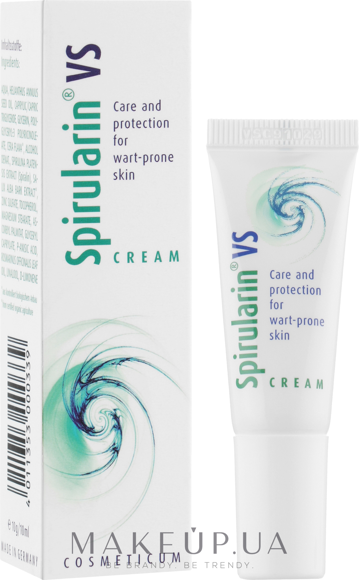 Крем от бородавок - Ocean Pharma Spirularin VS Cream — фото 10ml