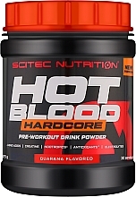 Духи, Парфюмерия, косметика Предтренировочный комплекс - Scitec Nutrition Hot Blood Hardcore Guarana