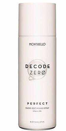 Спрей для объема волос - Montibello Decode Zero Perfect — фото N1