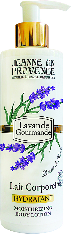 Молочко для тела "Лаванда" - Jeanne en Provence Lavande Moisturizing Body Lotion — фото N1