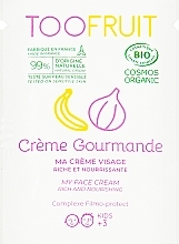 Крем для лица "Гурман" - Toofruit Gourmet Cream Banana&Fig (пробник) — фото N1