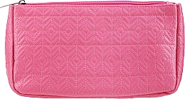 Парфумерія, косметика Жіноча косметичка "Stitch", 98345, темно-рожева - Top Choice