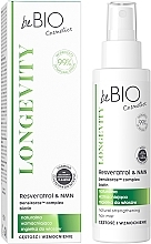 Мист для волос "Объем и укрепление" - BeBio Longevity Natural Strengthening Hair Mist — фото N1