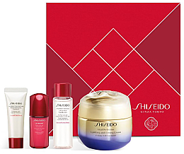 Набор - Shiseido Vital Perfection Holiday Kit (f/cr/50ml + clean foam/15ml + f/lot/30ml + f/conc/10ml) — фото N1