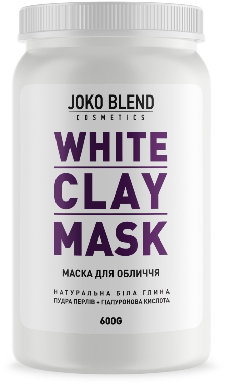 Біла глиняна маска для обличчя - Joko Blend White Clay Mask — фото N5