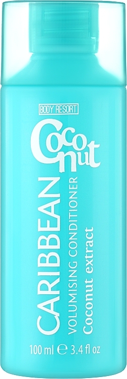 Кондиционер Для Волос ''Карибский Кокос'' - Mades Cosmetics Body Resort Caribbean Volumising Conditioner Coconut Extract 