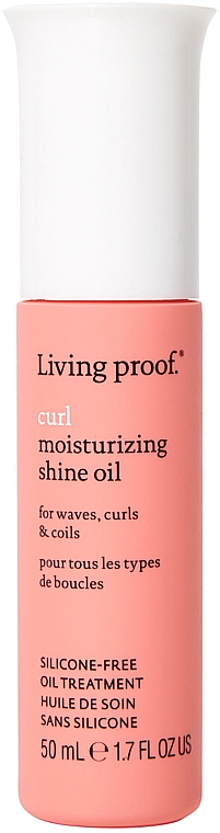 Масло для кудрявых волос - Living Proof Curl Moisturizing Shine Oil — фото N1