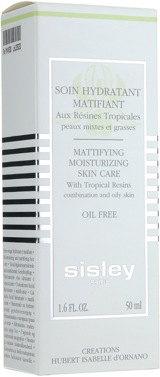 Увлажняющий матирующий крем с тропическими смолами - Sisley Mattifying Moisturizing Skin Care — фото N3