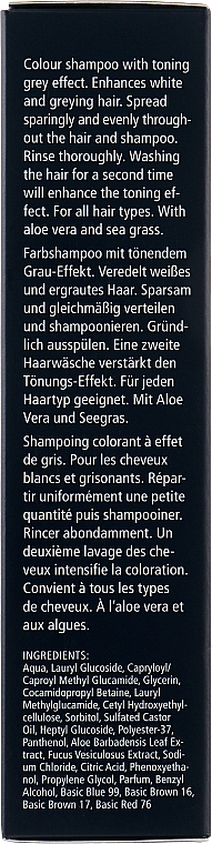 Шампунь для волос - Graham Hill Loop Grey Colour Shampoo — фото N3