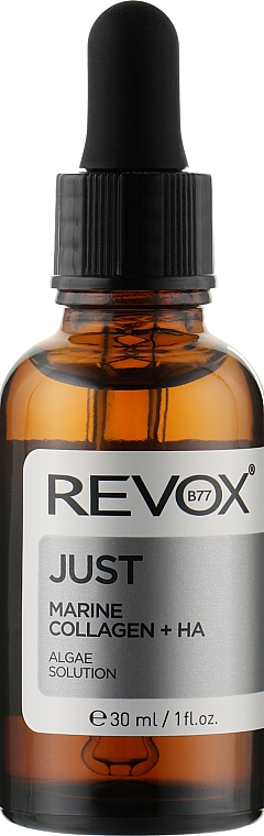 Сироватка для обличчя з морським колагеном та гіалуроновою кислотою - Revox B77 Just Marine Collagen + HA Algae Solution — фото N1