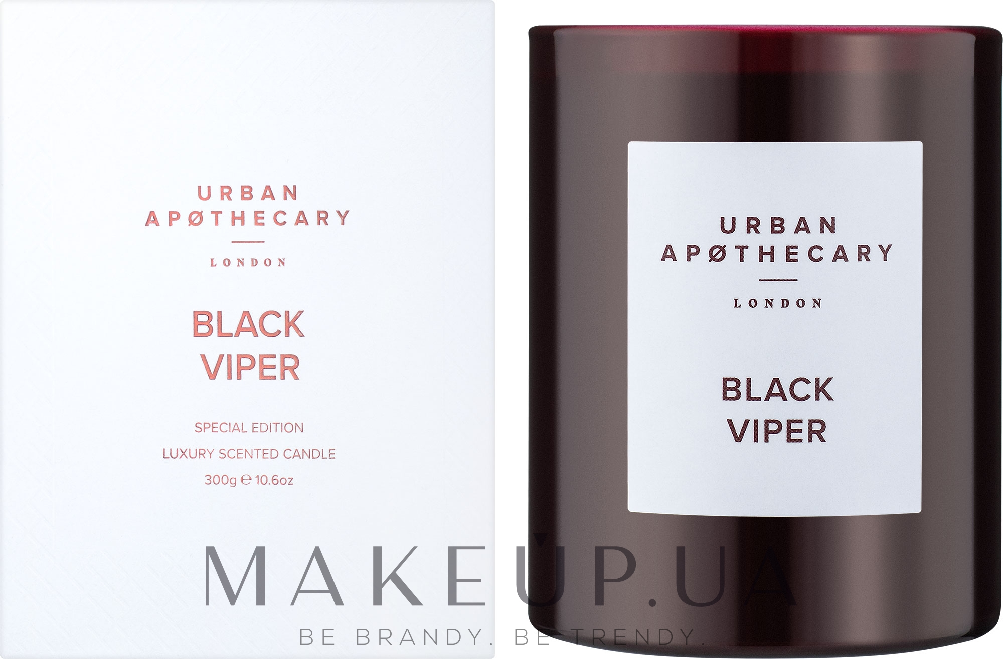 Urban Apothecary Black Viper - Ароматична свічка — фото 300g