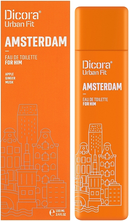 Dicora Urban Fit Amsterdam - Туалетная вода — фото N3