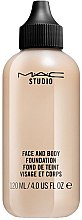 Парфумерія, косметика Тональна основа для обличчя і тіла - MAC Face and Body Foundation Fond De Teint (120ml)