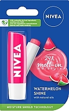 Парфумерія, косметика УЦІНКА Бальзам для губ "Кавунове сяйво" - NIVEA Watermelon Shine *