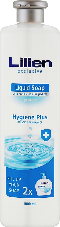 Нежное жидкое мыло - Lilien Hygiene Plus Liquid Soap (сменный блок) — фото N1