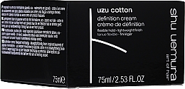 Крем для глибокої фіксації  - Shu Uemura Art Of Hair Cotton Uzu Defining Flexible Cream — фото N1