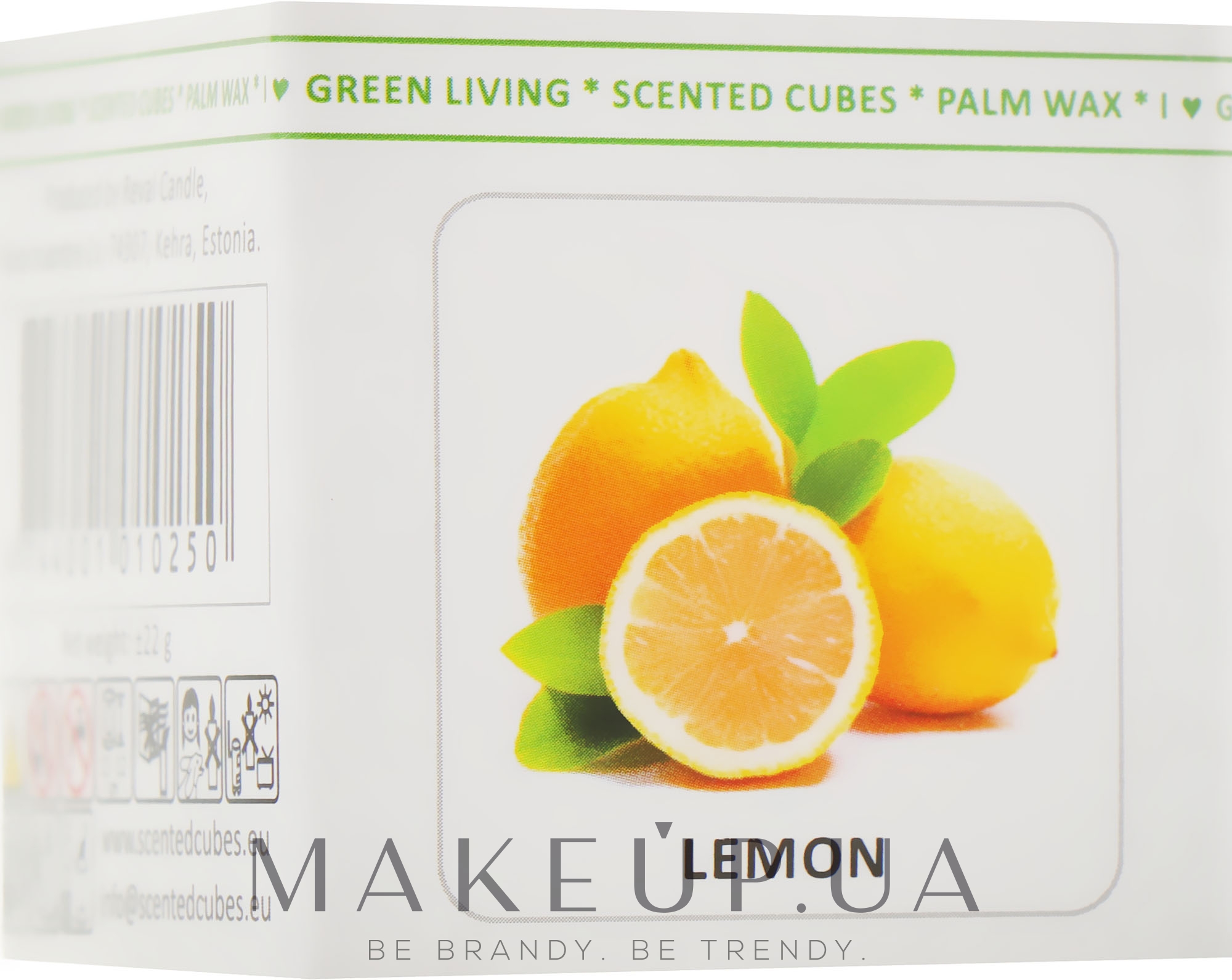 Аромакубики "Лимон" - Scented Cubes Lemon — фото 8шт