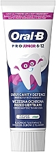 Зубная паста для детей, 6-12 лет - Oral-B Pro Junior 6-12 Early Cavity Defence Fluoride Toothpaste — фото N2