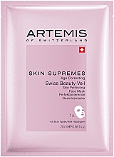 Парфумерія, косметика Маска для обличчя - Artemis of Switzerland Skin Supremes Age Correcting Face Mask