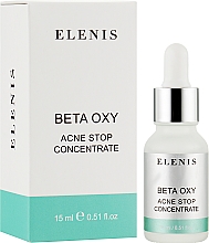 Себорегулювальна присушка - Elenis Beta Oxy System Acne Stop Concentrate — фото N2