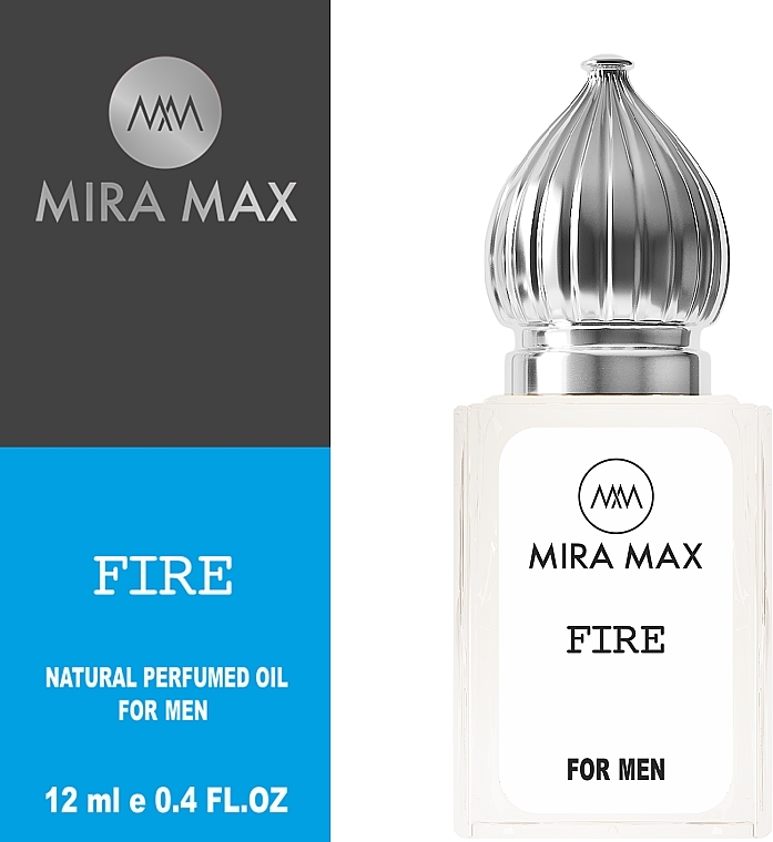 Mira Max Fire - Парфумована олія для чоловіків — фото N1