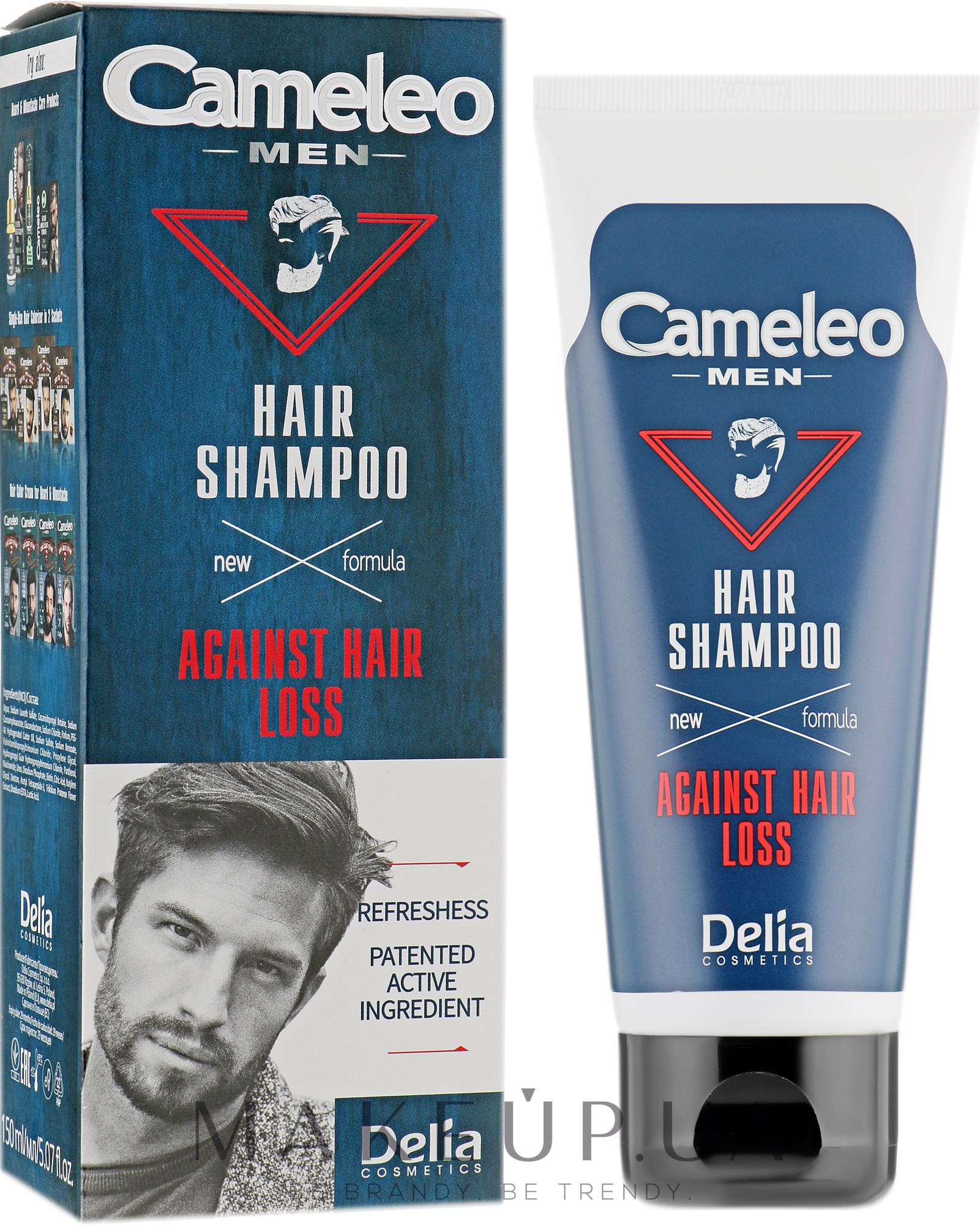 Шампунь для волос - Delia Cameleo Men Against Hair Loss Shampoo — фото 150ml
