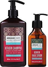 Набір - Arganicare Keratin (shm/400ml + h/ser/100ml) — фото N2