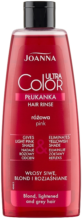 Ополіскувач для волосся підфарбовуючий, червоний - Joanna Ultra Color System — фото N3