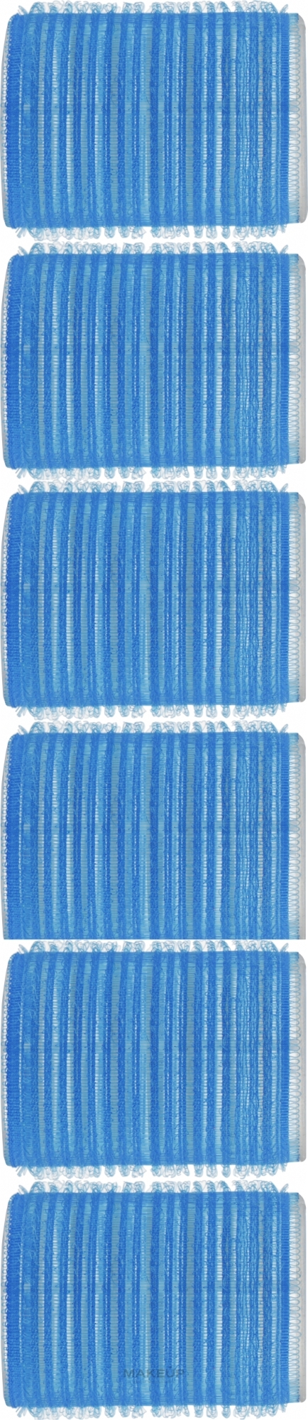 Бигуди-липучки 0447, 44 мм, синие - SPL — фото 6шт