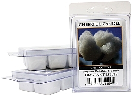 Ароматический воск - Cheerful Candle Wax Melts Crisp Cotton — фото N1