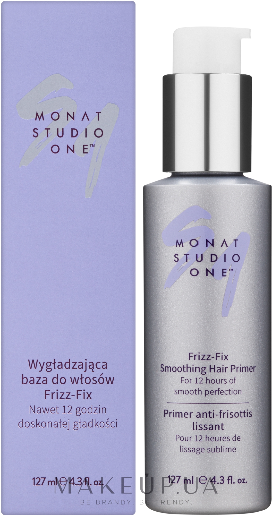 Розгладжувальний праймер для волосся - Monat Studio One Frizz-Fix Smoothing Hair Primer — фото 127ml