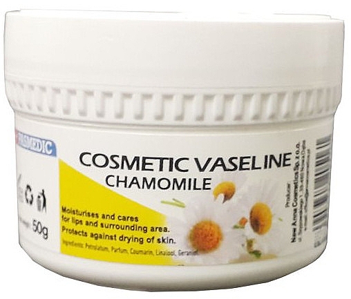 Крем для лица - Pasmedic Cosmetic Vaseline Chamomile — фото N2