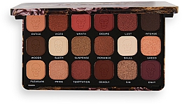 Палетка тіней для повік - Makeup Revolution Forever Flawless Deadly Desire Eyeshadow Palette — фото N1