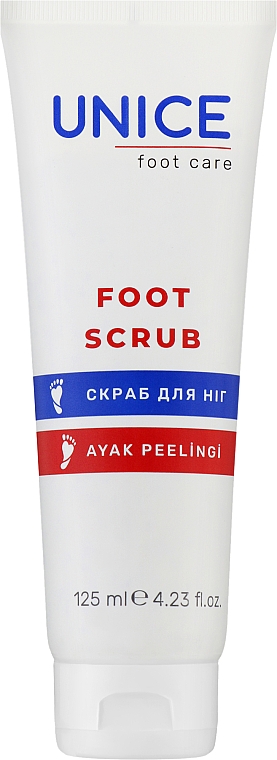 Скраб для ніг - Unice Foot Scrub — фото N1