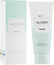 Парфумерія, косметика УЦІНКА Очищувальна пінка для обличчя - Heimish All Clean Green Foam pH 5.5 *