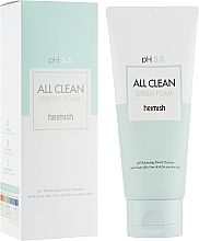 УЦЕНКА Очищающая пенка для лица - Heimish All Clean Green Foam pH 5.5 * — фото N1