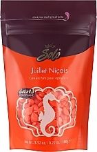 Віск для депіляції плівковий у гранулах "Спекотний липень" - ItalWax Solo Juillet Nicois Film Wax — фото N1
