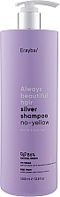 Шампунь антижелтый для седых и осветленных волос - Erayba ABH Silver No-Yellow Shampoo — фото N3