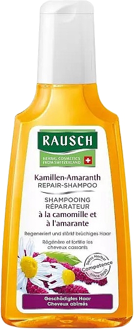 Шампунь відновлювальний з екстрактом ромашки і амаранту - Rausch Repair Shampoo Kamillen Amaranth — фото N1