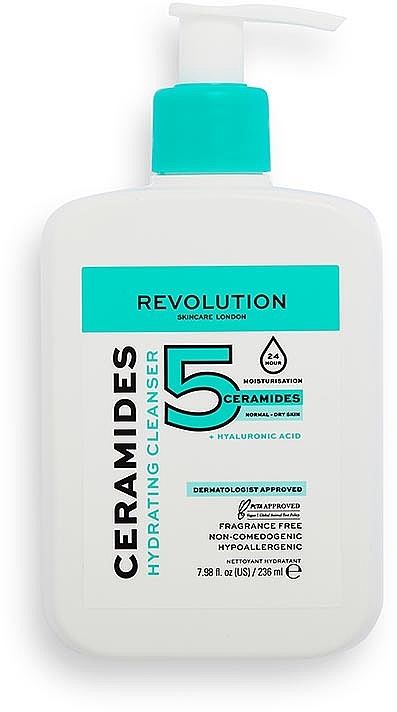 Гель для умывания - Revolution Skincare Ceramides Hydrating Cleanser — фото N1