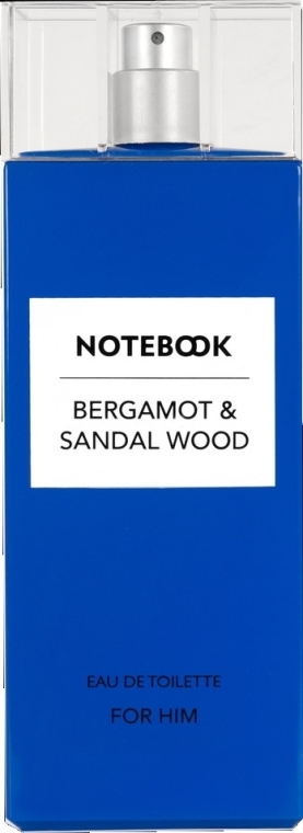 Notebook Fragrances Bergamot & Sandal Wood - Туалетная вода — фото N1