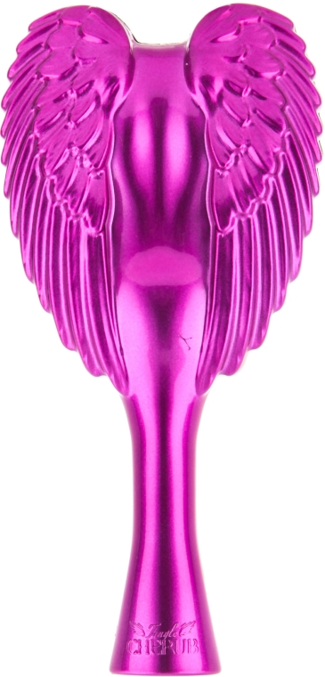 Расческа-ангел компактная 14,8x7,5 см, фуксия - Tangle Angel Cherub Fab! Fuchsia Professional Detangling Brush