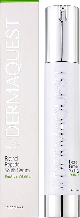 Омолоджувальна сироватка з ретинолом і пептидами - Dermaquest Peptide Vitality Retinol Peptide Youth Serum — фото N2