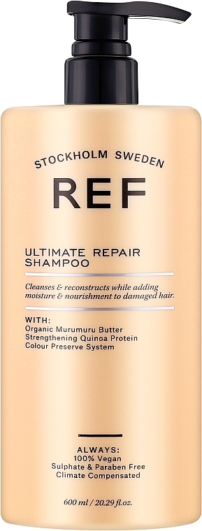 Шампунь глубокого восстановления pH 5.5 - REF Ultimate Repair Shampoo
