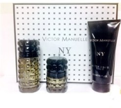 Парфумерія, косметика Victor Manuelle New York for Him - Набір (edp/100ml + edp/50ml + ash/balm/200ml)