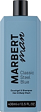Парфумерія, косметика Marbert Man Classic Steel Blue - Шампунь-гель для душу