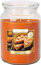 Ароматична свічка в банці "Гарбузовий пиріг" - Bispol  Limited Edition Scented Candle Pumpkin Pie — фото N1