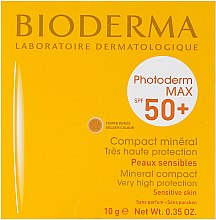 Сонцезахисна мінеральна крем-пудра - Bioderma Photoderm Max SPF50+ Mineral Compact — фото N1